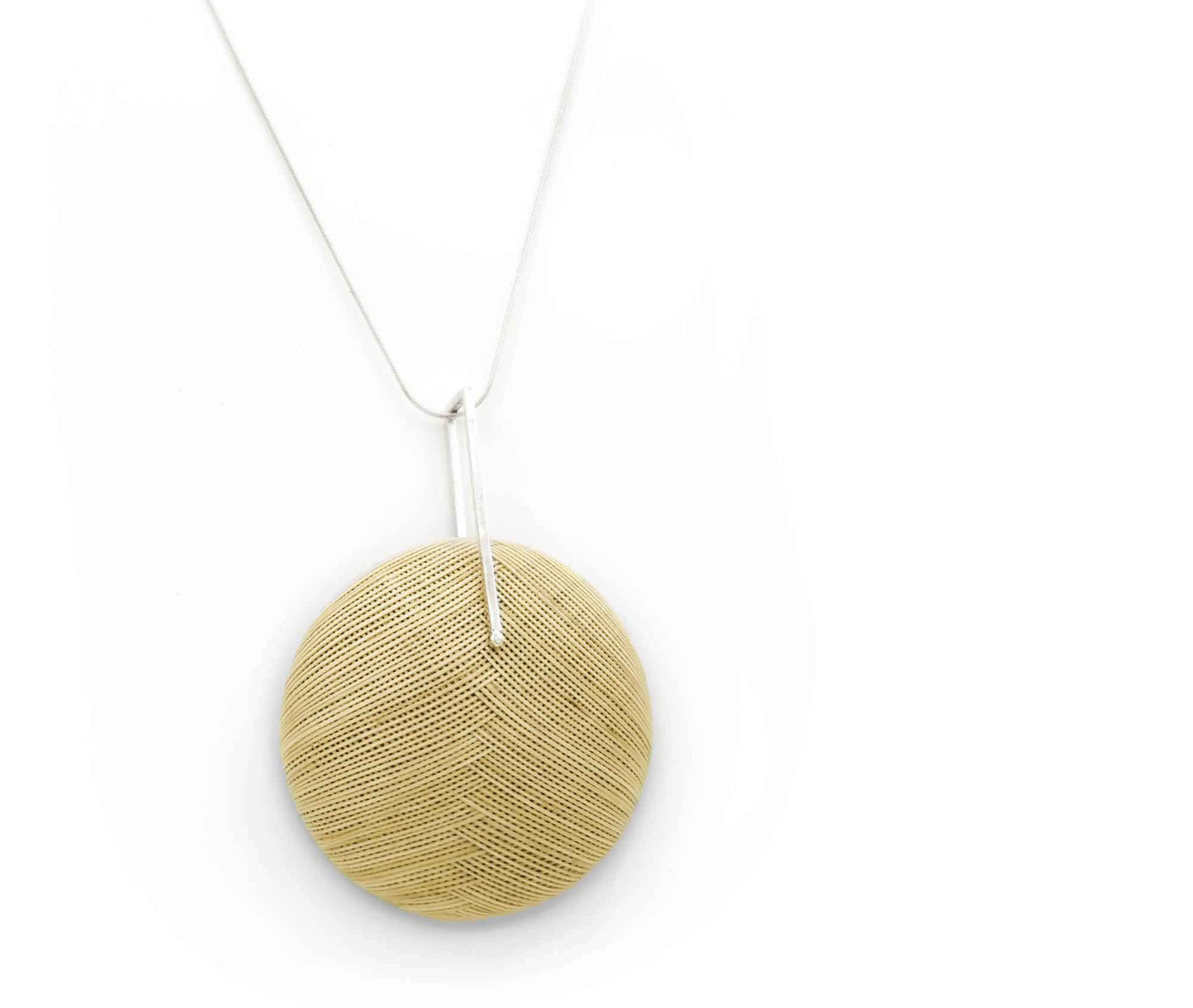 Origen – Statement-Kette mit Tamo-Technik von Tatiana Apráez