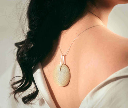 Origen – Statement-Kette mit Tamo-Technik von Tatiana Apráez