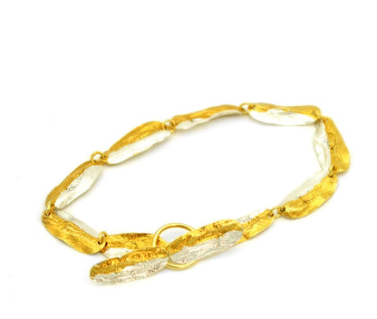 Semillas – Armband aus Silber & 24k Gold von Virginia Escobar