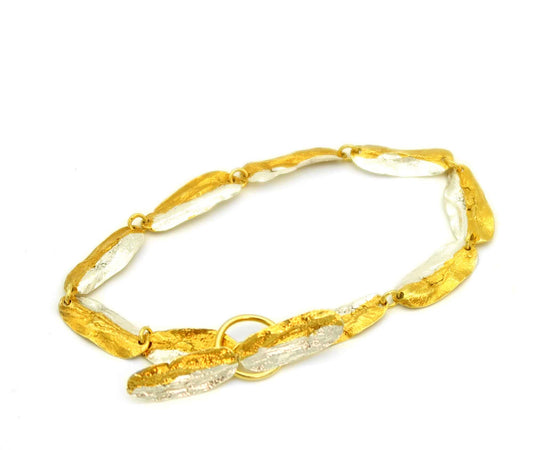Semillas – Armband aus Silber & 24k Gold von Virginia Escobar