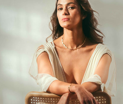 Semillas – Handgemachte Statement Kette von Virginia Escobar