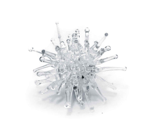 Eugenia – Statement Ring aus Glas & Silber